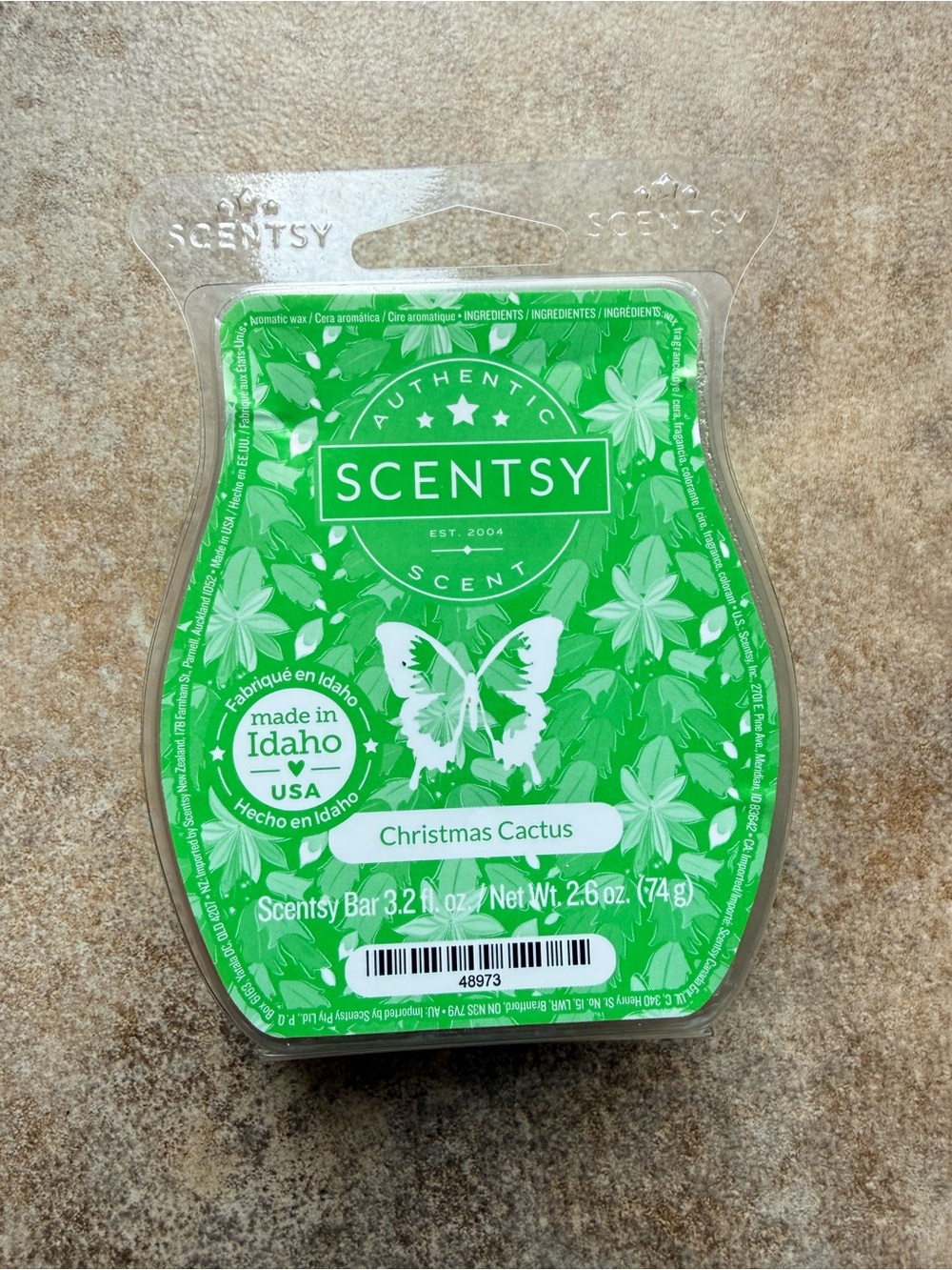 SCENTSY Bar Christmas Cactus